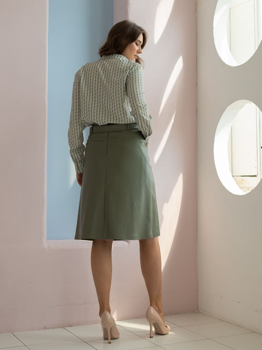 юбка из экокожи - Трика фото 4