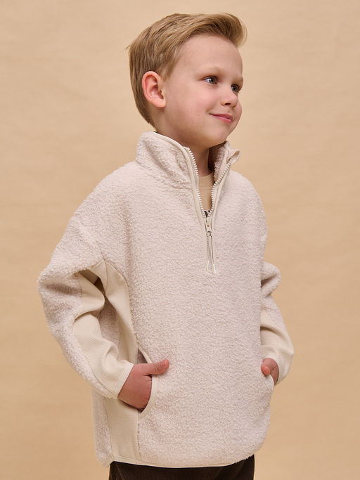 PELICAN, куртка для мальчиков, Молочный