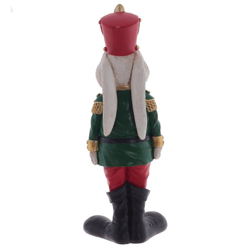 Фигурка декоративная "Солдатик-зайка" (блок из 2шт), L8 W6,5 H21,5 см