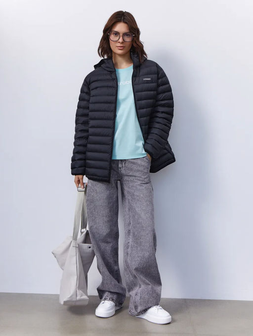 T3323-3 Пуховик стеганый женский