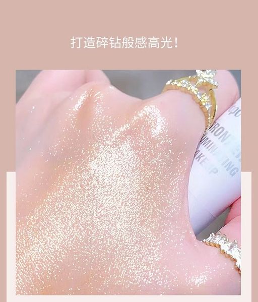 Хайлайтер для лица со спонжем , тон 03 - Popo Candy фото 5