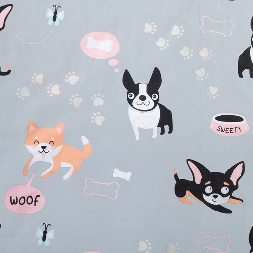 Постельное бельё 1.5-спальное «Этель» Best friend, бязь