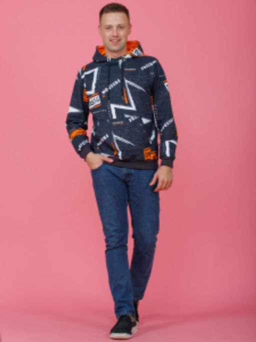 851 Толстовка "оранжевый"