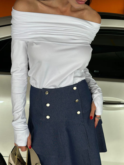 Джемпер AURA 2174-170 белый  фото 3