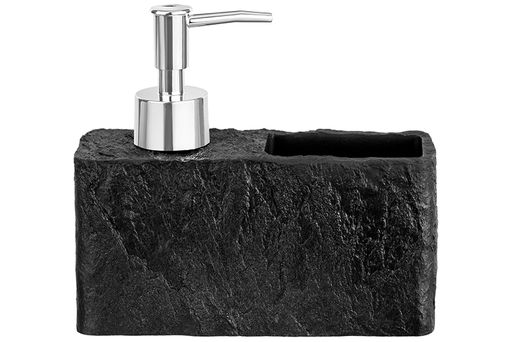 Диспенсер 200 мл 16,5*5,5*14 см, черный