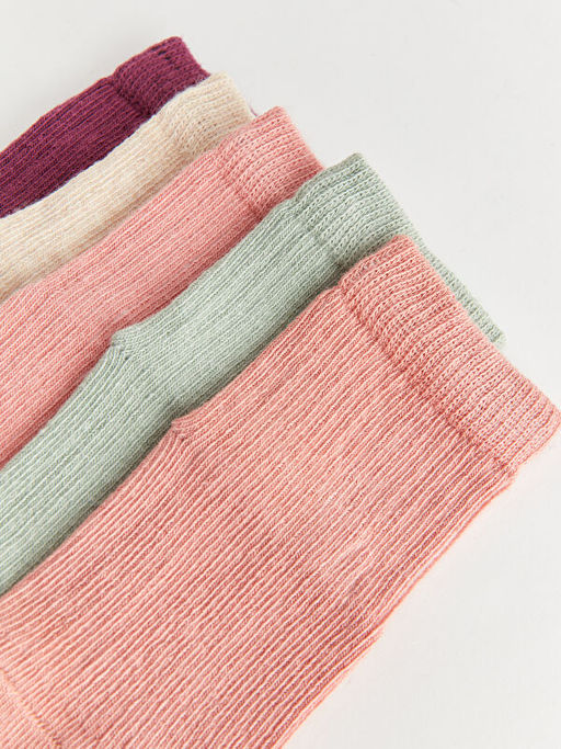 Basic K?z Bebek Soket ?orap 5li - Waikiki фото 3