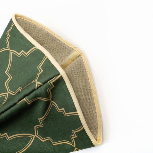 Новогодняя грелка на чайник Этель Gold ornament 28х28см, 100%хл, саржа 190 г/м2  фото 3