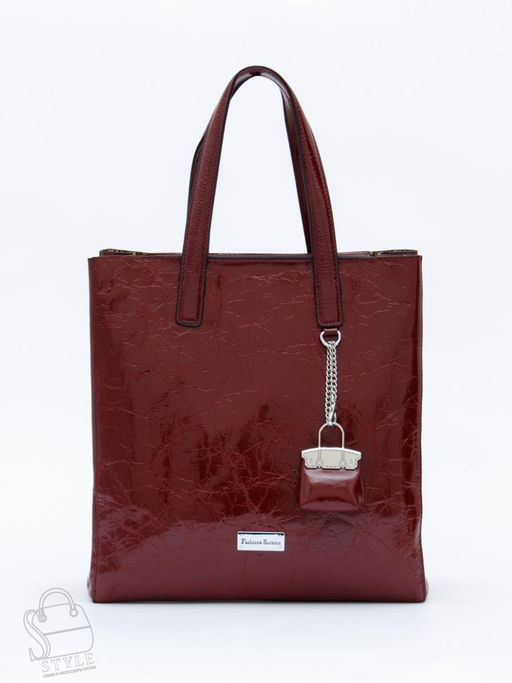Сумка женская кожаная 91147SP wine red Velina Fabbaino-Safenta в Новосибирске