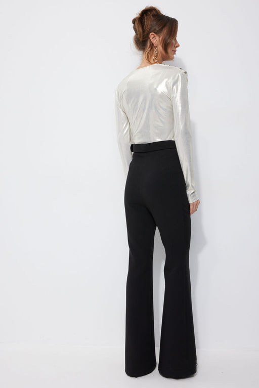 Блуза LYUSHe 4251 серебро  фото 2