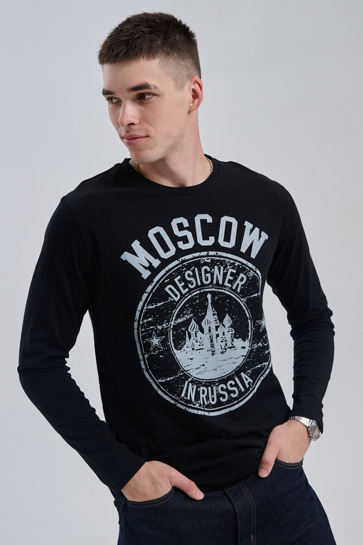 8573 футболка с дл.рукавом унисекс