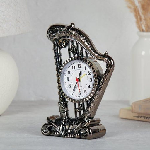 Часы настольные Арфа 10х5,5х18 см / F531 /уп 120/ - Галеонтрейд фото 3