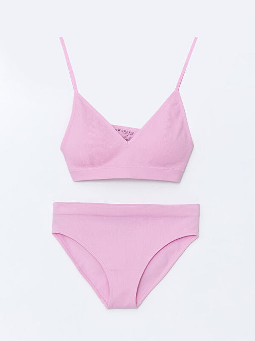 Tak ??kar Pedli ?lk S?tyen ve Bikini K?lot Tak?m?