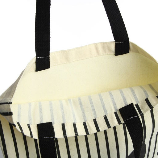 Сумка шопер без застёжки, из текстиля, цвет бежевый - Simaland фото 3