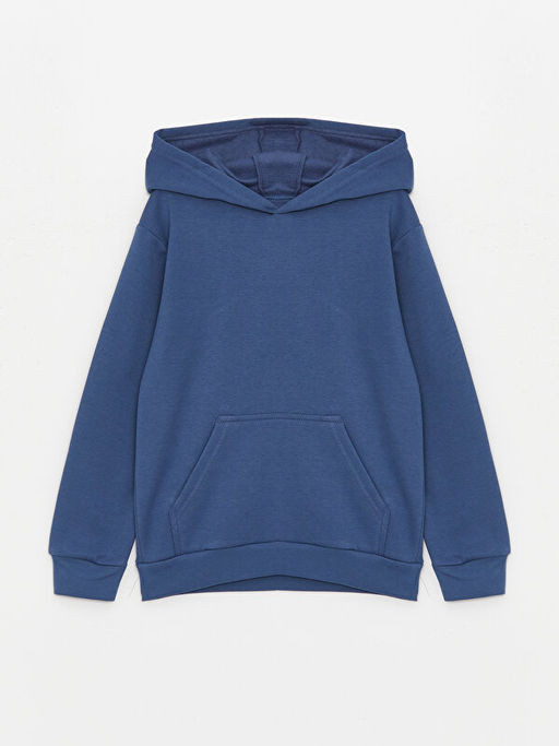 Basic Uzun Kollu Erkek ?ocuk Hoodie - Waikiki фото 2