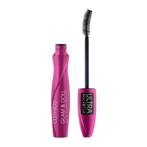 Тушь для ресниц Glam & Doll, Curl & Volume Mascara, подкручивающая