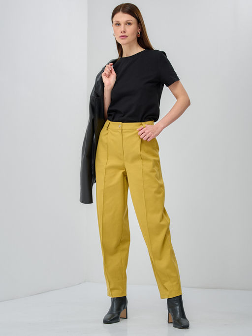 Брюки с простроченной стрелкой - Tantino фото 3