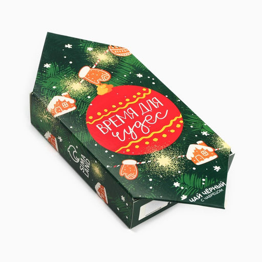 Цена за 2 шт. Чай новогодний Время для чудес, вкус: чабрец, 20 г - Фабрика счастья фото 2