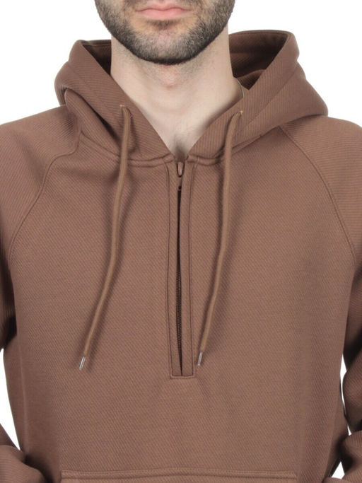 E21 DK. BROWN Худи мужское (90% хлопок, 10% полиэстер)