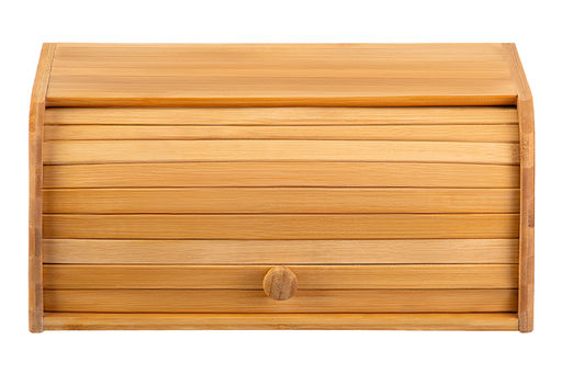 Хлебница 40*27*17 см с откидной крышкой, бамбук