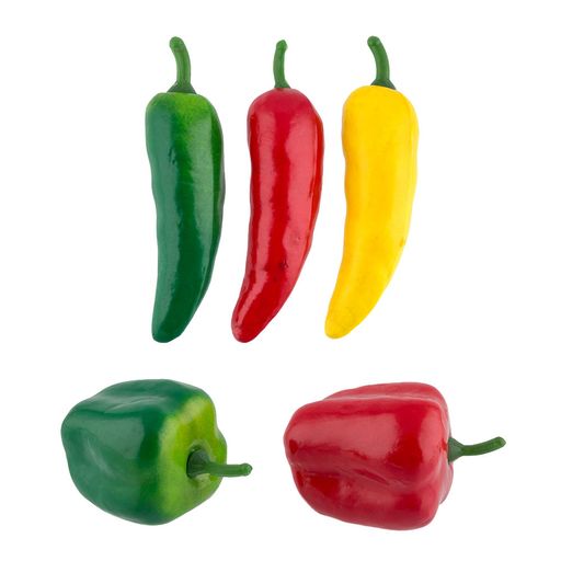 Blumentag SDF-01 Муляж в миниатюре Перцы 6 х 6 шт. 2.9 х 6.9 см MIX 1  фото 5