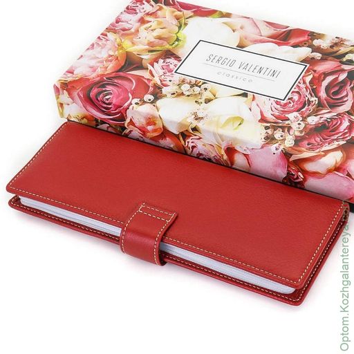 Женская кожаная визитница Sergio Valentini СВ 8093-075 фото 4