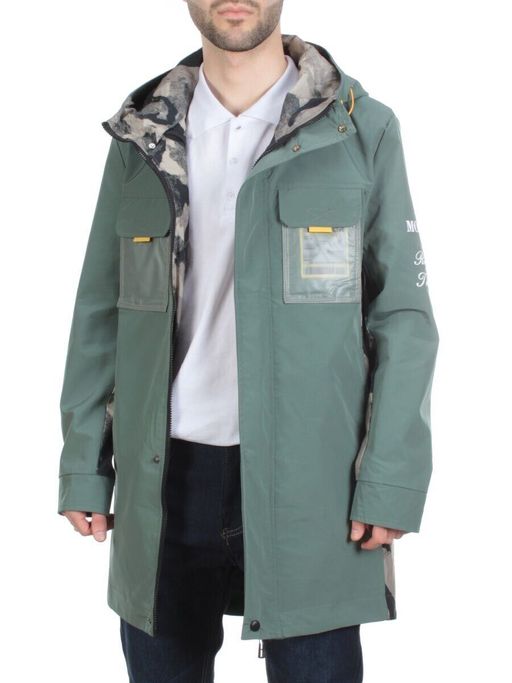 A10 GREEN Куртка мужская демисезонная FASHION (100% полиэстер)  фото 7