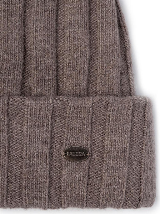 Шапка жен. шерсть+анг+нейл LB-A53057 cacao - Labbra фото 5