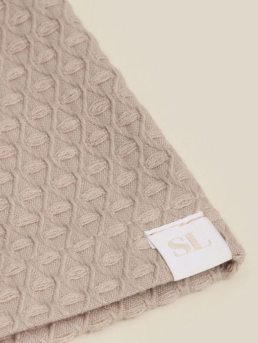 Халат вафельный женский SL HOME: Waffle «Саббиа», размер M, хлопок 100%, коричневый