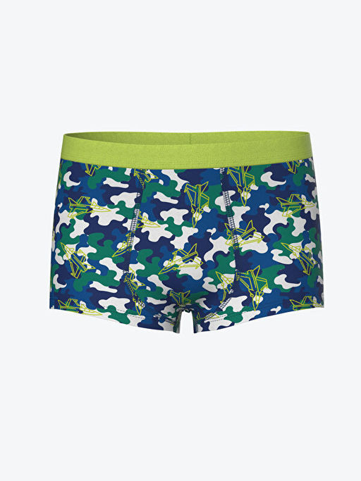 Bask?l? Erkek ?ocuk Boxer 3l? - Waikiki фото 3