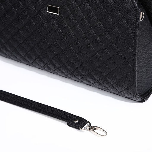 Сумка женская TEXTURA, тоут, средний размер, цвет чёрный  фото 6