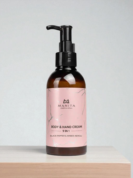 Manita Professional Парфюмированный крем для рук и тела / Black Pepper, Amber, Neroli, 150 мл
