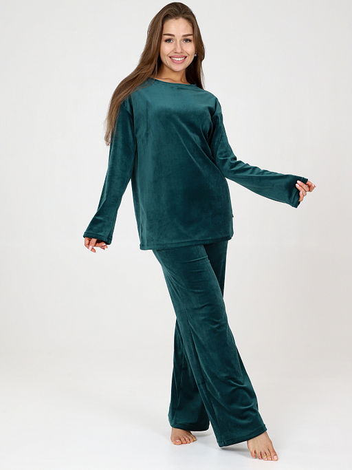 Костюм с брюками Велюр - Амавес-текстиль фото 48