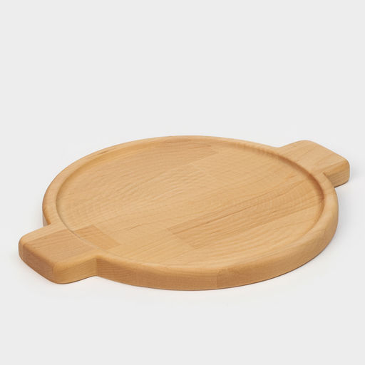 Подставка для сковороды деревянная Adelica, 30×24×1.8 см, внутренний диаметр 22 см, берёза