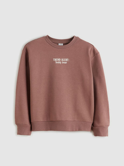 Bisiklet Yaka K?z ?ocuk Sweatshirt 2li