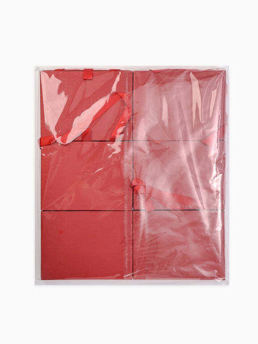 Набор коробочек подарочных 6 шт. под набор «Премиум», 12×16, красный