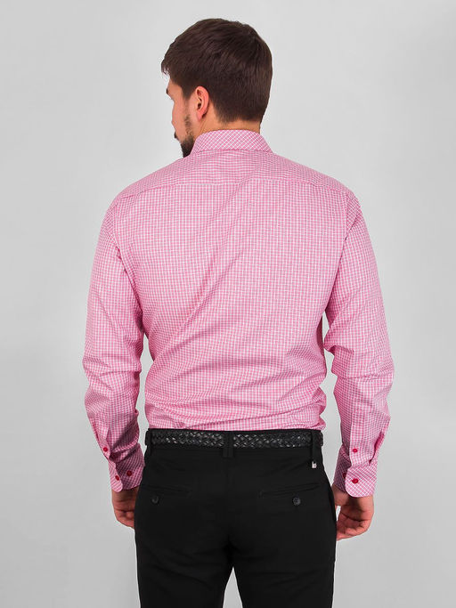 Сорочка мужская длинный рукав GREG 615/111/8227/Z  фото 6