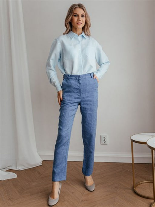 Брюки ЛЕН - Волтри фото 3