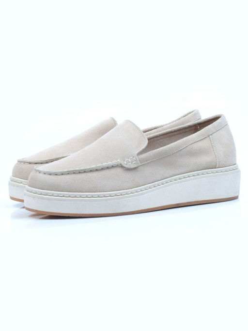 06-5060-5 BEIGE Туфли (натуральная замша)
