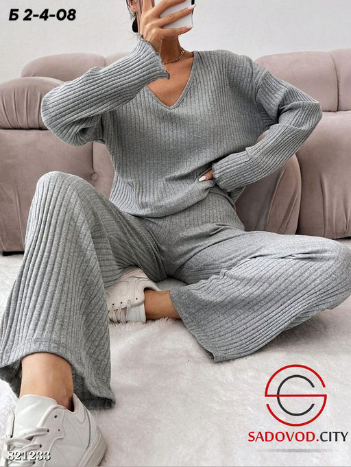 Теплый женский костюм двойка - Bruno фото 2