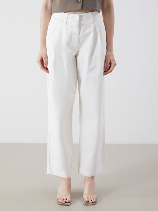 Wideleg Kad?n Jean Pantolon