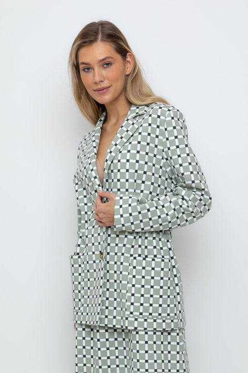 VERY NEAT _ ЕВТ 3208/шалфей,мозаика жакет жен фото 4