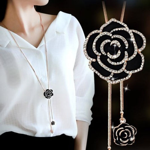 Колье Цветок / ZX105 /уп 12/ - Галеонтрейд фото 4