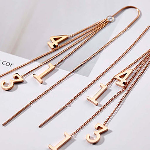 Серьги длинные на крючках арт. 11 6378 (id 244556)