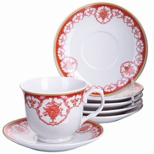 28583 Чайный набор 12пр 220мл фарфор под/упLR (х8) - Mayer&boch фото 2