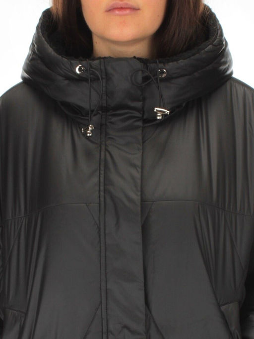 22309 BLACK Куртка зимняя двухсторонняя женская SNOW CLARITY - Fashion фото 11