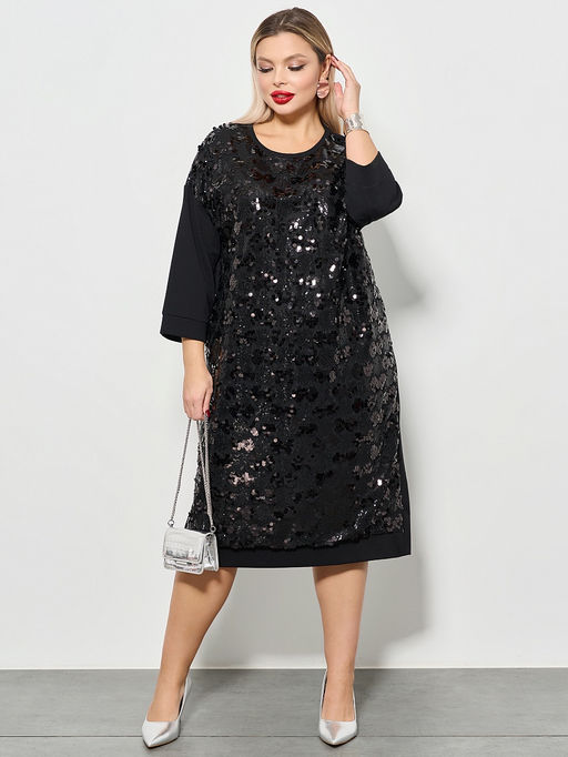 Платье 0125-8а чёрный кристалл - Aquarell фото 27