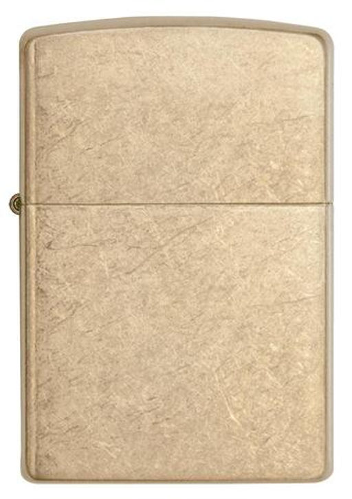 Зажигалка Armor с покрытием Искусственно состаренная латунь | Tumbled Brass ZIPPO 28496