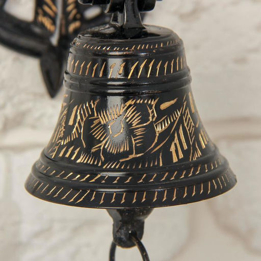 Рында «Колокол с якорем», 16×11×8 см, латунь