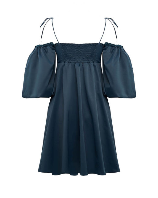 Платье-трапеция с рукавами-буф - Incity фото 6