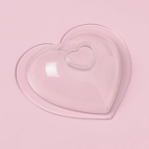 Набор молдов Доляна Сердца, 3 шт., 11.2?10.5?9.5 / 9?7.7?6.5 / 7?5.5?4.5 см, прозрачный  фото 3